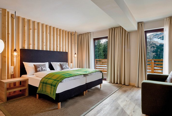 Das Alpenhaus Katschberg.1640 - Wohnbeispiel Appartement Alpenwohnen M