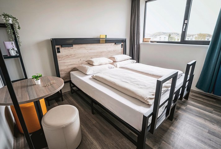 harry’s home Salzburg - Wohnbeispiel Doppelzimmer (Zimmercodierung DB1)