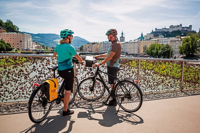 Alpe-Adria-Radweg - Makartsteg, Salzburg