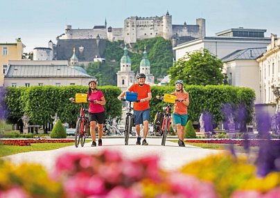 Alpe-Adria Radweg sportlich Salzburg