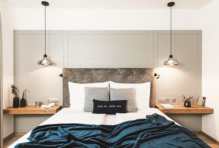 Montanara - Wohnbeispiel Doppelzimmer Alpin Deluxe (Zimmercodierung DD1)