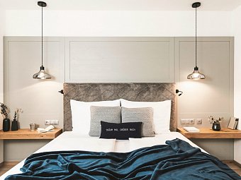 Montanara - Wohnbeispiel Doppelzimmer Alpin Deluxe (Zimmercodierung DD1)