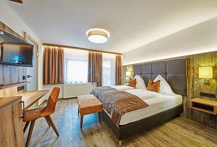 Römerhof - Wohnbeispiel Doppelzimmer Komfort (Zimmercodierungen DF1 & EF1)