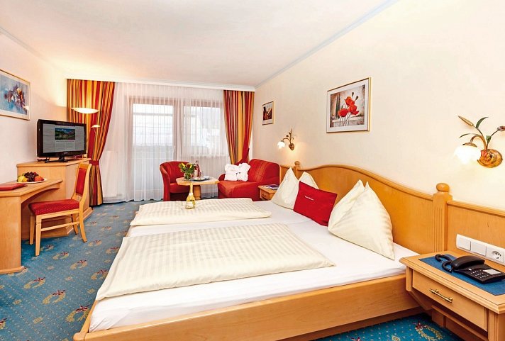 Hotel & Spa Urslauerhof - Wohnbeispiel Studio Hochmais (Zimmercodierung SF1)