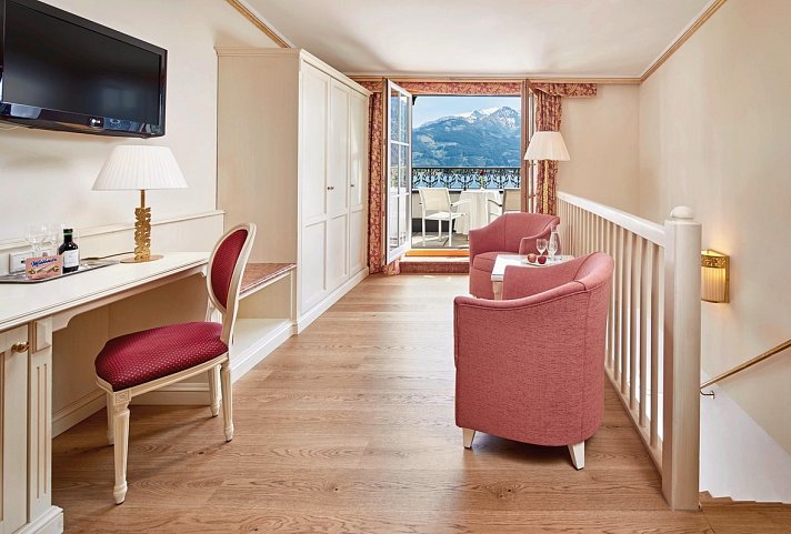 Grand Hotel Zell am See - Doppelzimmer Superior Balkon See (Zimmercodierung DS1)