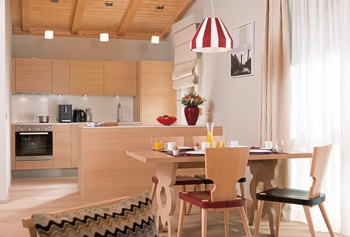 aja Bergresort Werfenweng Apartments - Wohnbeispiel Ferienwohnung Typ 1 (Zimmercodierung AB1)