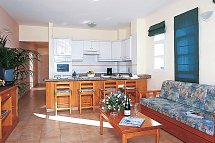 Jardín del Conde - Wohnbeispiel Appartement 1 Schlafzimmer (Zimmercodierung AB1)