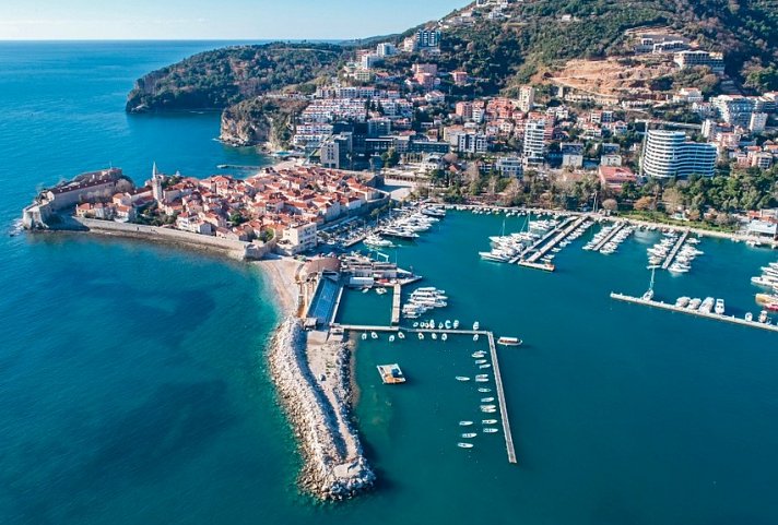 Montenegro in allen Facetten erleben - Altstadt von Budva