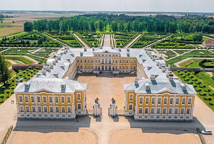Baltische Abenteuer - Schloss Rundale