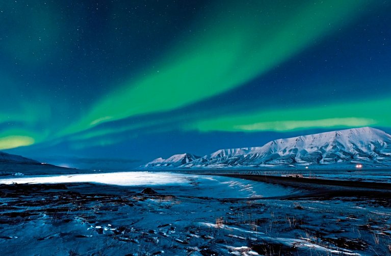 Polarlichtpfade von Tromsø nach Spitzbergen