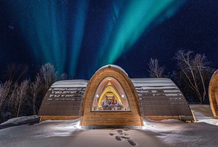 Erlebnis Polarlicht, Postschiff und Snowhotel - Wohnbeispiel Gamme, Snowhotel Kirkenes