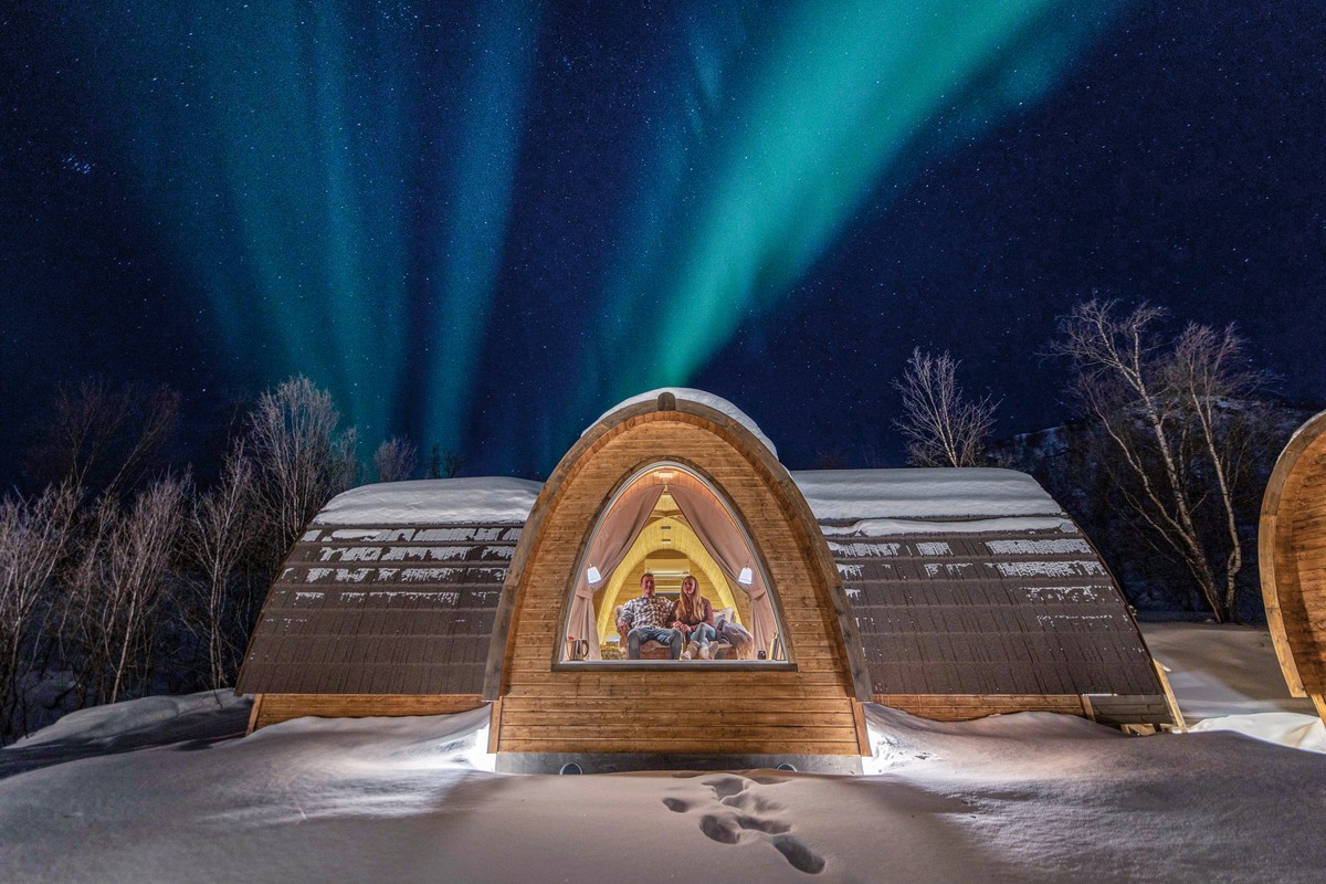 Erlebnis Polarlicht, Postschiff und Snowhotel