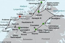 Lappland, Lofoten und Nordkap (ab Tromsø)