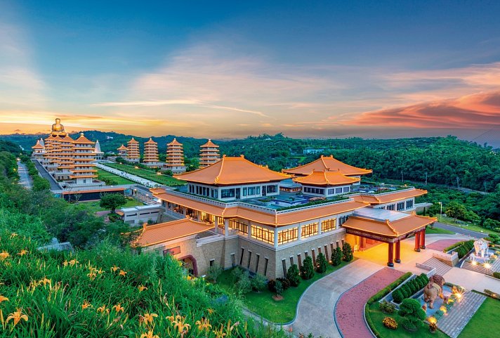 Höhepunkte Taiwans - Kaohsiung, Fo Guang Shan Kloster