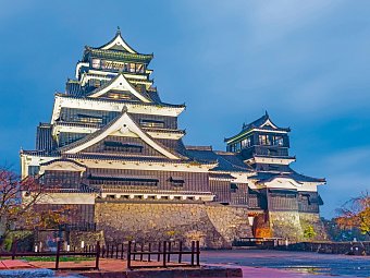 Japans Insel-Quartett (inkl. Flug) - Burg Kumamoto
