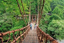 Japans Insel-Quartett (inkl. Flug) - Iya-Kazurabashi-Hängebrücke