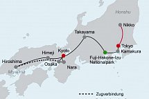 Höhepunkte Japans (nur Landprogramm)
