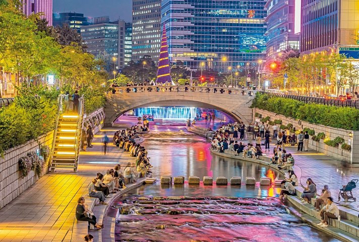 Japan und Südkorea entdecken (nur Landprogramm) - Cheonggyecheon, Seoul