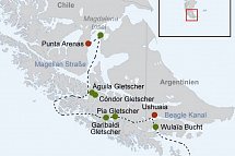 Traumlandschaften am Ende der Welt: Ventus Australis ab Ushuaia