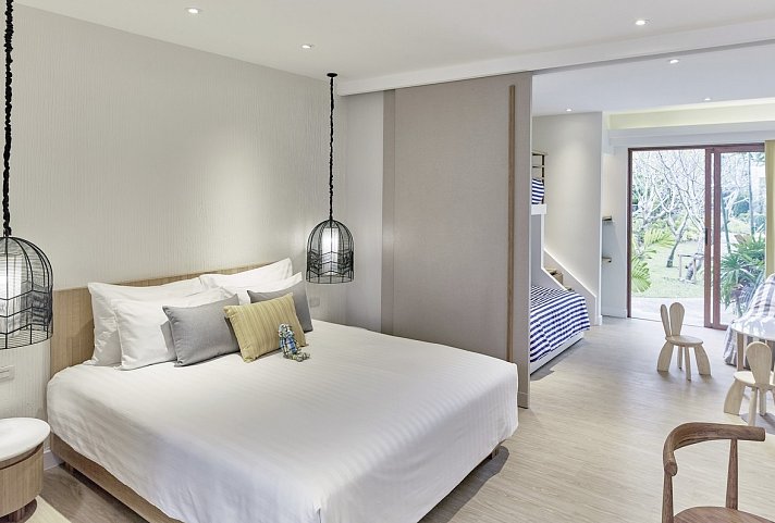 Bandara Spa Resort & Pool Villas, Samui - Wohnbeispiel Family Suite (Zimmercodierung WI1)