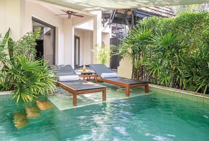 Anantara Bophut Koh Samui Resort - Wohnbeispiel Garden Pool Suite (Zimmercodierung WDG)