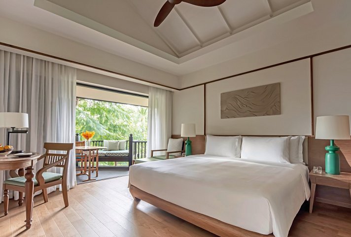 Anantara Bophut Koh Samui Resort - Wohnbeispiel Premier Garden View (Zimmercodierung UBG)