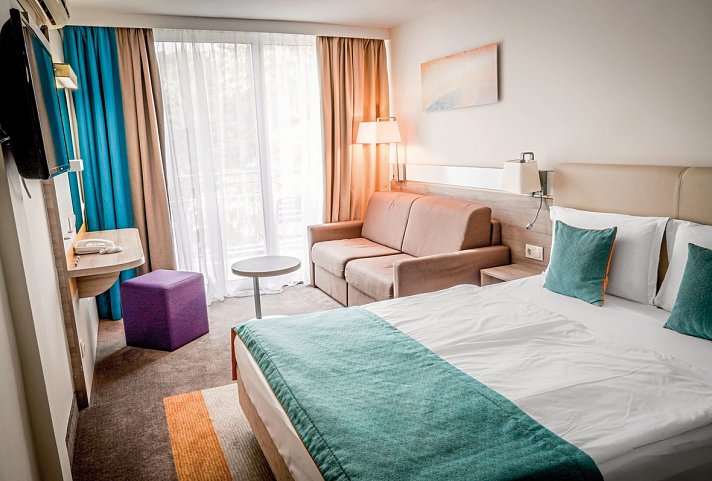 Family Club Ralitsa Aqua - Wohnbeispiel Doppelzimmer (Zimmercodierungen DB1 & DC1)
