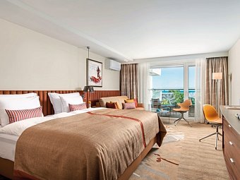 Maritim Hotel Amelia - Wohnbeispiel Doppelzimmer Deluxe Meerblick (Zimmercodierung DDM)