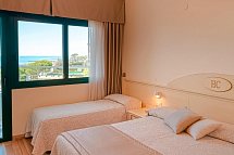 Carlton - Wohnbeispiel Doppelzimmer seitl. Meerblick (Zimmercodierung DBN)