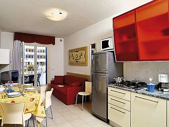 Feriendorf Villaggio Hemingway - Wohnbeispiel Appartement Bilo Superior (Zimmercodierung AS1)