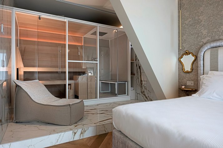 Savoy Beach Hotel & Thermal SPA - Wohnbeispiel Suite seitl. Meerblick (Zimmercodierung WB1)
