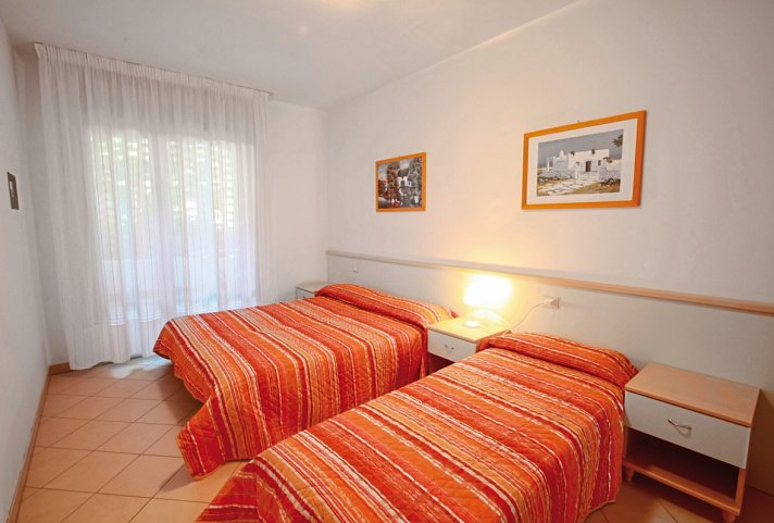 Residence Le Acacie - Wohnbeispiel Appartement (Zimmercodierung AB1)