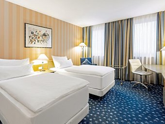 NH Danube City - Wohnbeispiel Doppelzimmer Standard (Zimmercodierung DG1)