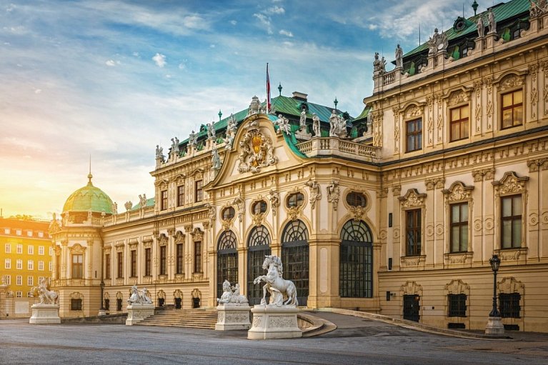 Radreise von Wien nach Budapest - Belvedere