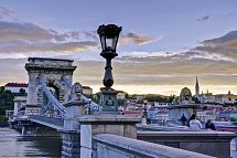 Radreise von Wien nach Budapest - Kettenbrücke Budapest
