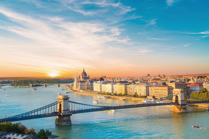 Radreise von Wien nach Budapest