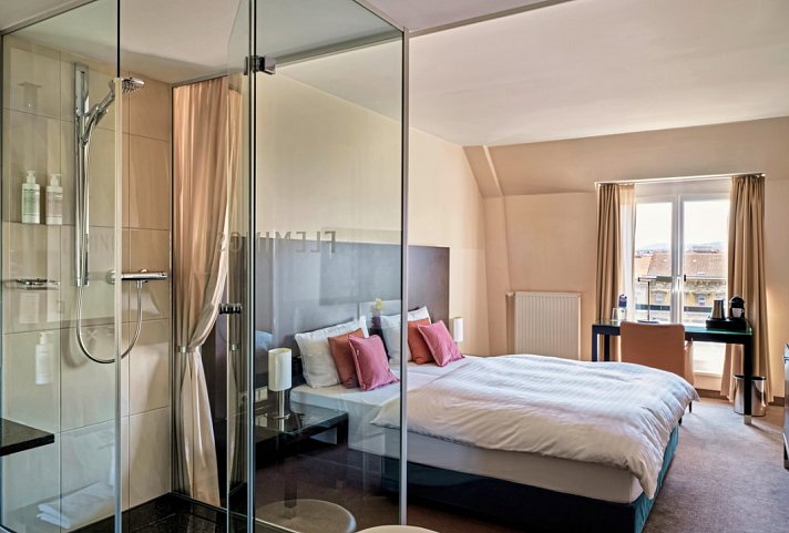 Flemings Hotel Wien-Stadthalle - Wohnbeispiel Doppelzimmer Komfort (Zimmercodierung DF1)