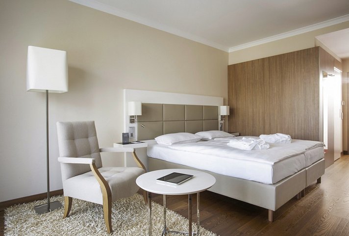 Steigenberger Hotel & Spa Krems - Wohnbeispiel Doppelzimmer Superior (Zimmercodierung DS1)