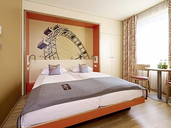 JUFA Hotel Wien City - Wohnbeispiel Doppelzimmer (Zimmercodierungen DB1 & DC1)