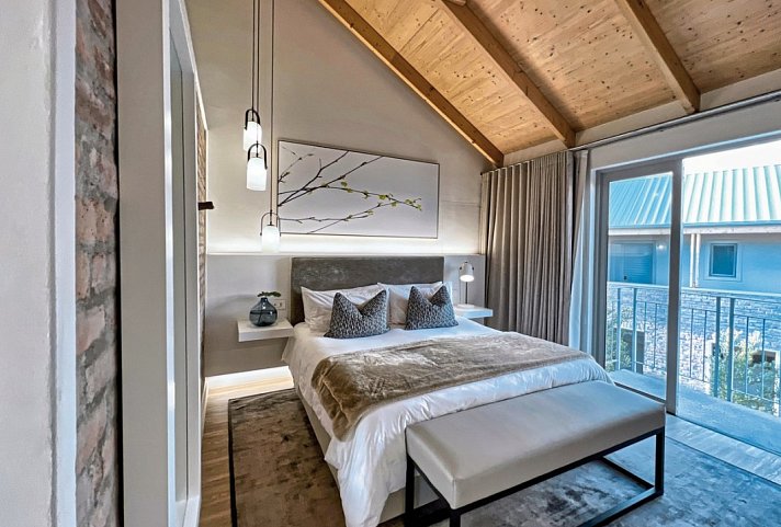 Windhoek Luxury Suites - Wohnbeispiel Loft Room (Zimmercodierung UG2)