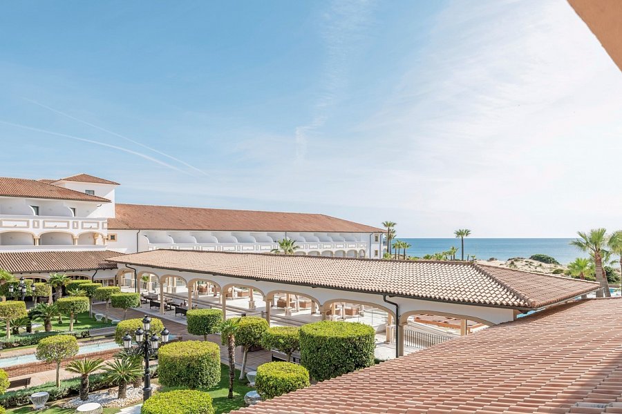 Iberostar Selection Andalucía Playa - Blickbeispiel Doppelzimmer seitl. Meerblick (Zimmercodierungen D1N & D2N)
