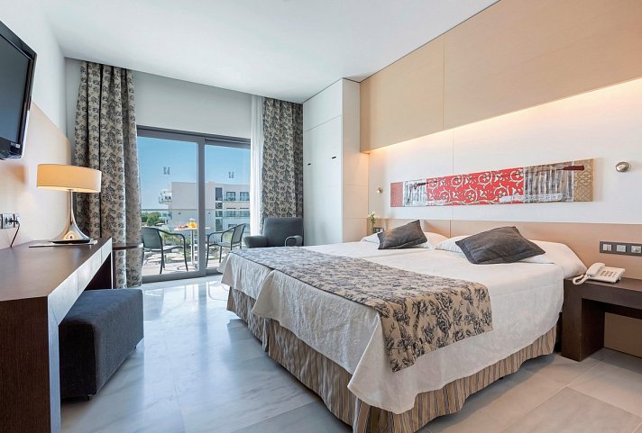 Hipotels Gran Conil - Wohnbeispiel Doppelzimmer Standard (Zimmercodierungen DG1 & DP1)