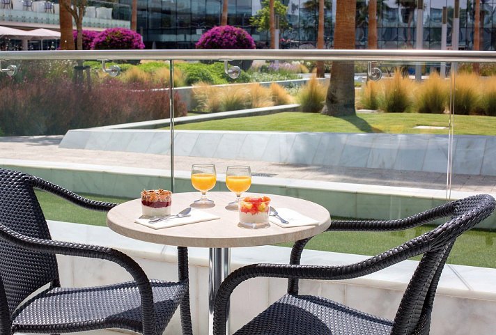 Hipotels Gran Conil - Balkonbeispiel Doppelzimmer Standard (Zimmercodierungen DG1 & DP1)