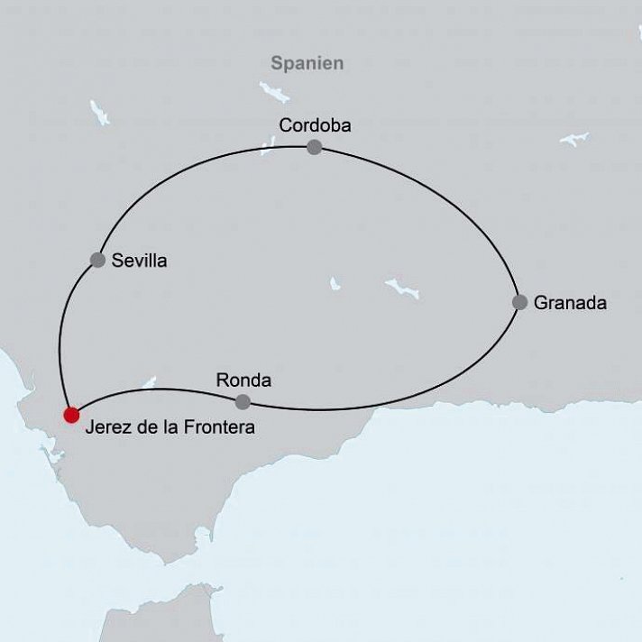 Das Beste von Andalusien (ab/bis Jerez)