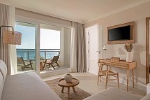 DAIA Slow Beach Hotel Conil - Wohnbeispiel Juniorsuite frontaler Meerblick The One (Zimmercodierung J9M)