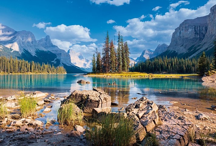 Höhepunkte Westkanadas - Maligne Lake Jasper National Park