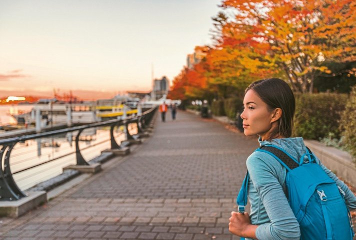 Höhepunkte Westkanadas - Harbour Promenade, Vancouver