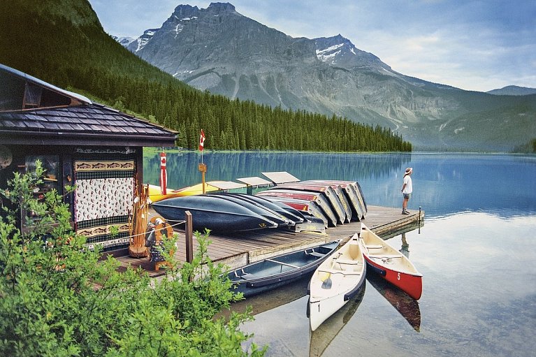Mächtige Rockies & Charmante Küste - Emerald Lake Lodge