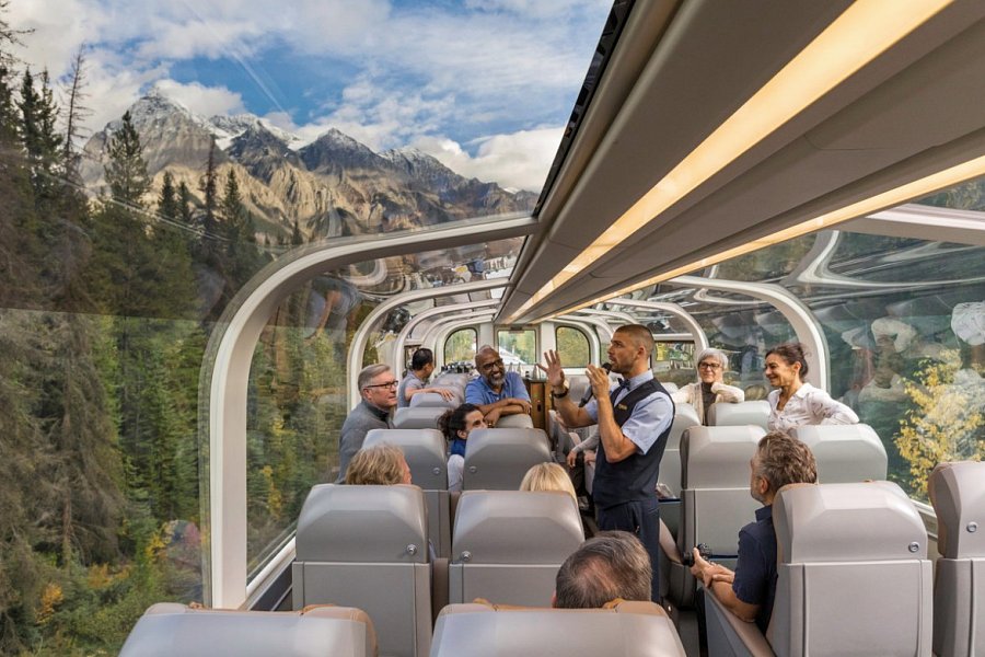 Traumroute durch die Rocky Mountains - Rocky Mountaineer GoldLeaf Service
