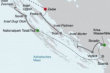 Inselhüpfen Norddalmatien